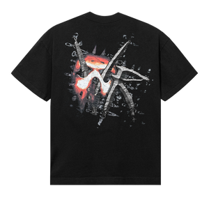 VERY RARE METAL TEE BLACK