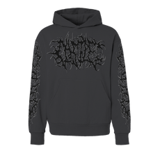 Load image into Gallery viewer, METAL HOODIE VINTAGE BLACK

