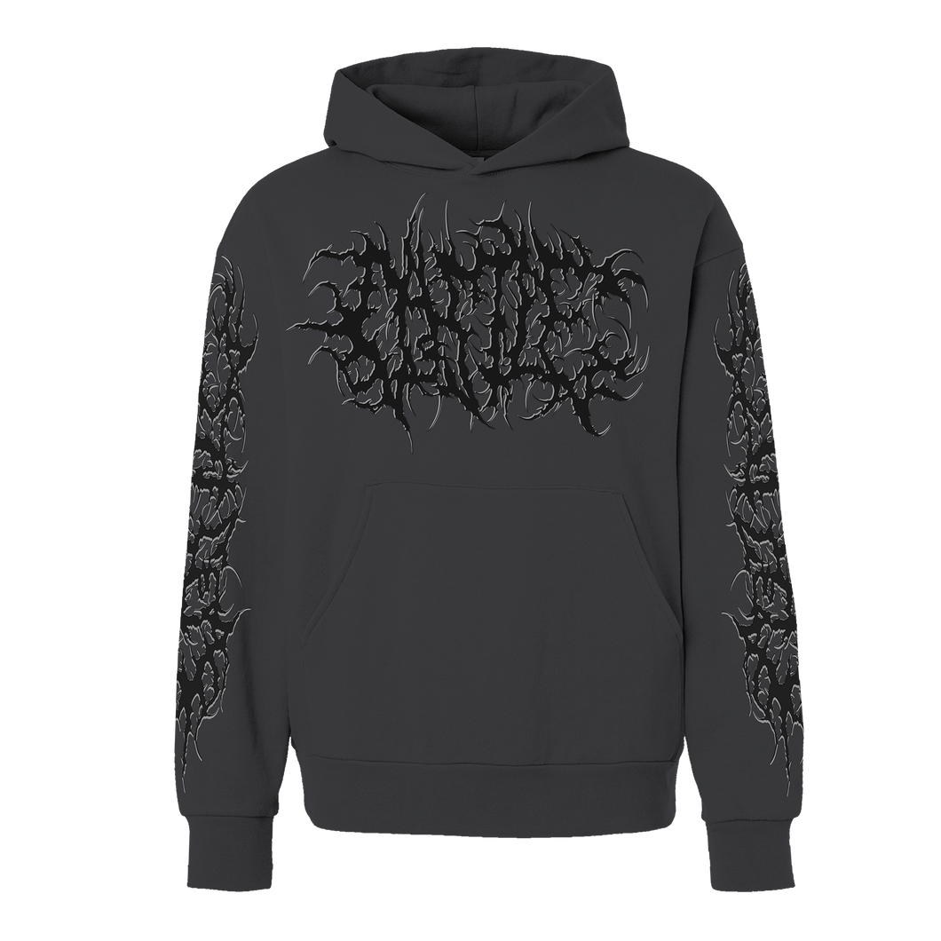 METAL HOODIE VINTAGE BLACK